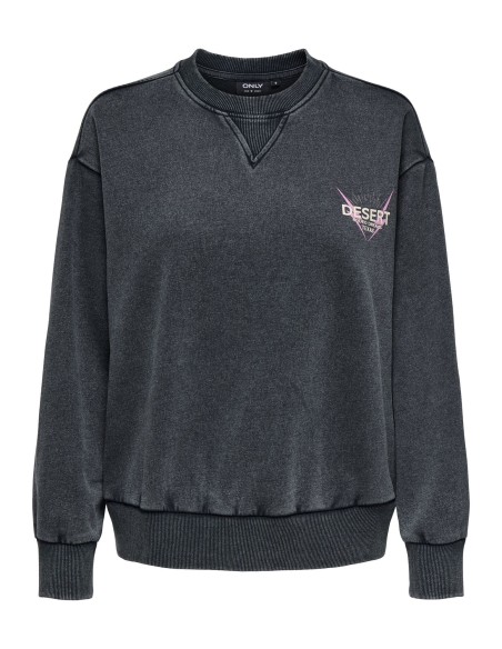 ONLLUCINDA L/S WILD O-NECK SWEAT