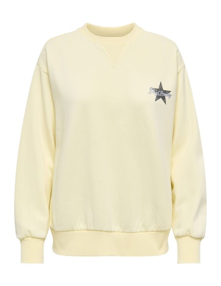 ONLLUCINDA L/S WILD O-NECK SWEAT