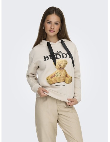 ONLRICKY L/S HOOD SWEAT