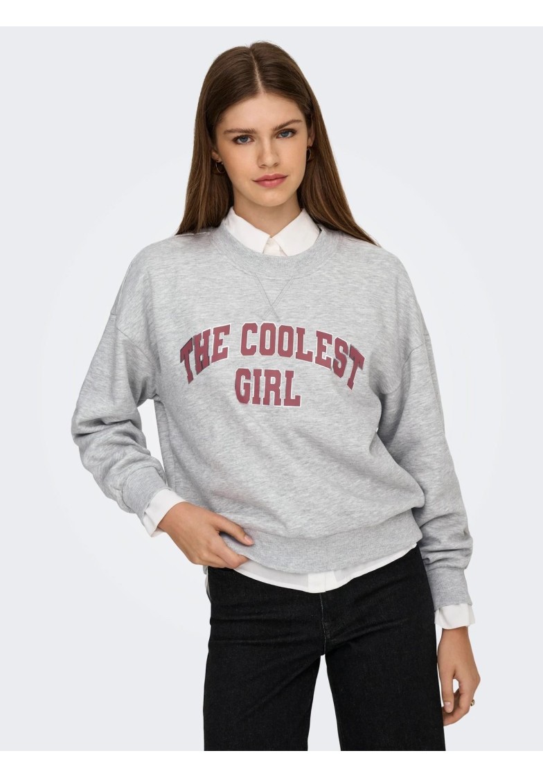 ONLJO L/S PRINT SWEAT