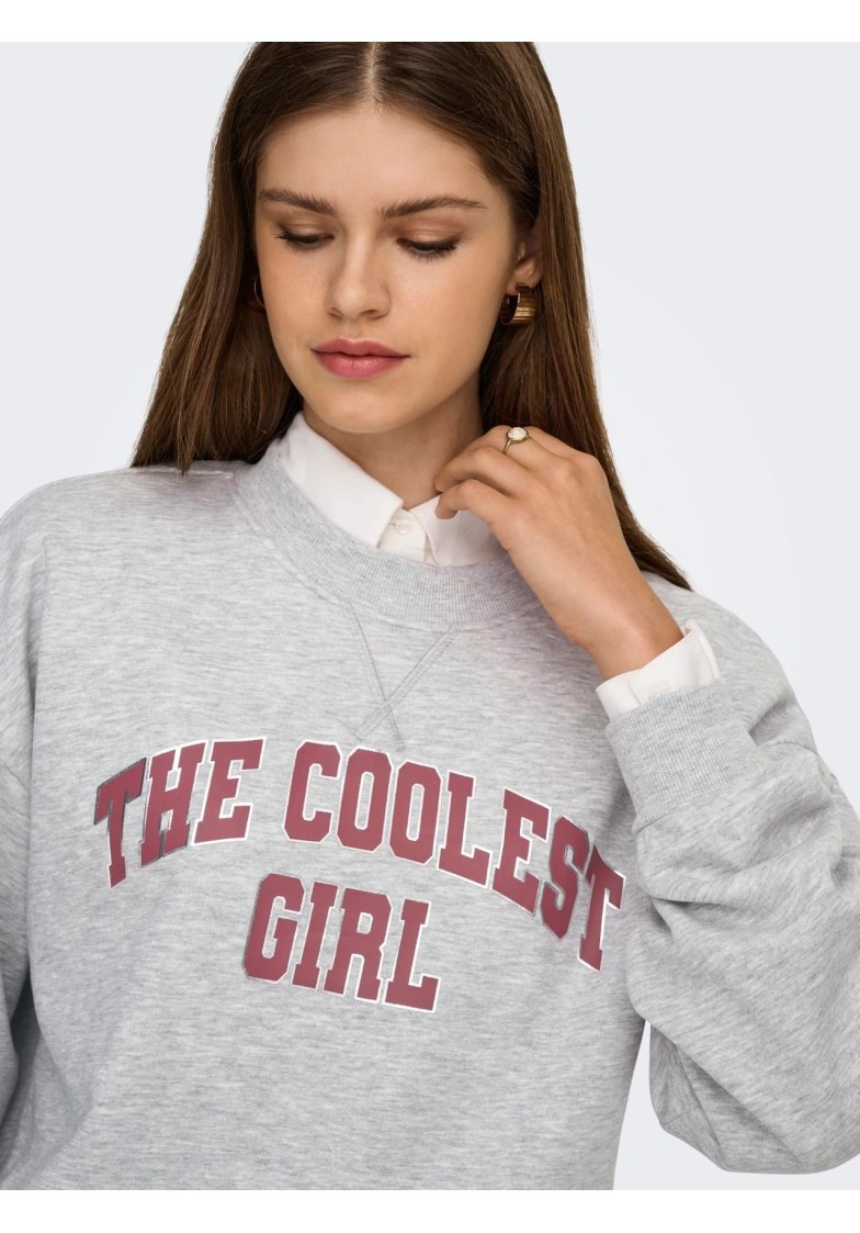 ONLJO L/S PRINT SWEAT