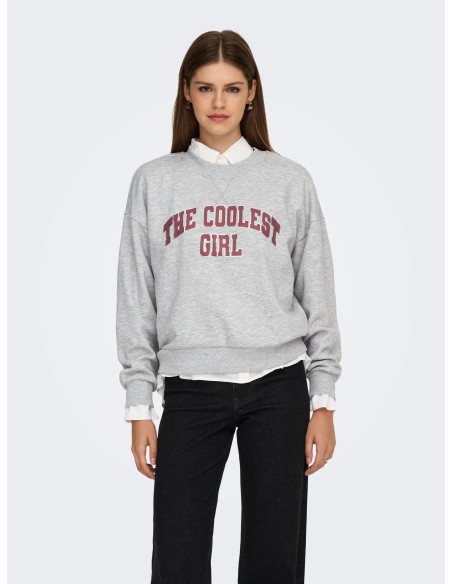 ONLJO L/S PRINT SWEAT