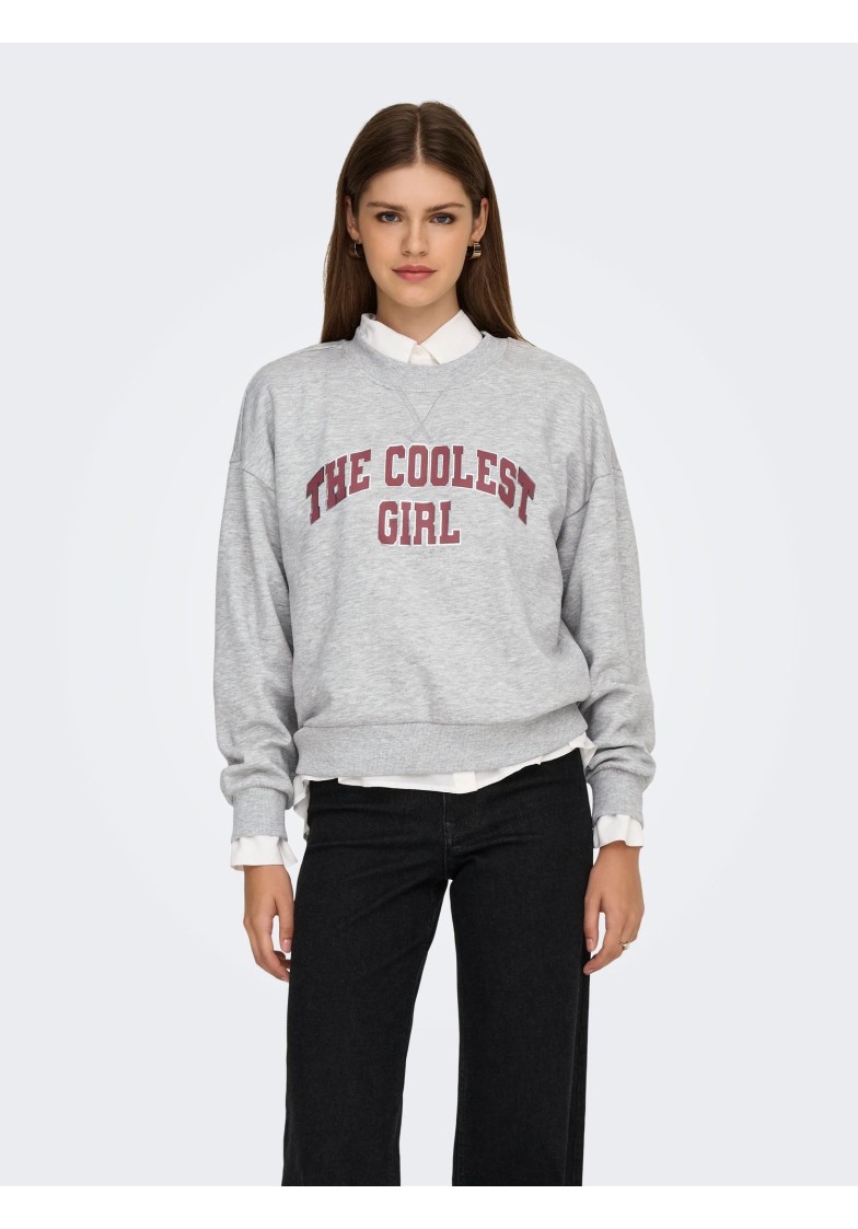 ONLJO L/S PRINT SWEAT