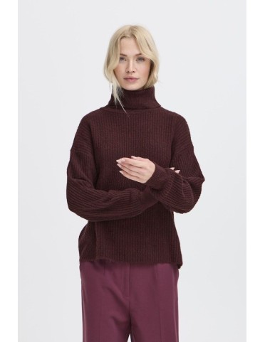 BYONEMA L/S ROLL NECK KNIT