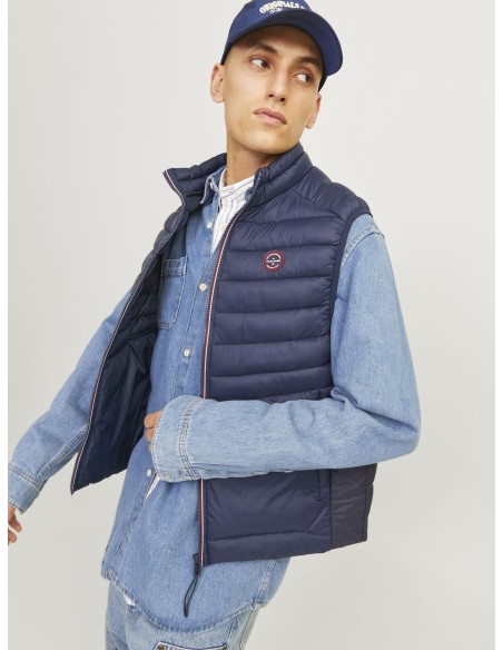 JJESPRINT BODYWARMER COLLAR