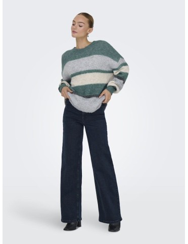 JDYZOEY L/S COLORBLOCK KNIT 2