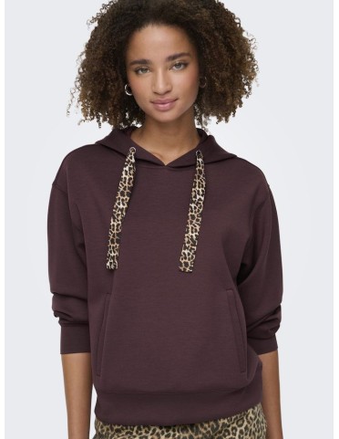 ONLALINA LEO DETAIL HOOD SWEAT