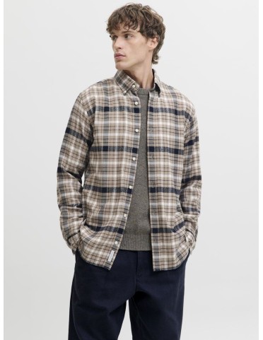JPRBLUBARKLEY FLANNEL L/S SHIRT