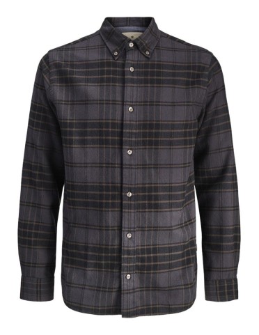 JPRBLUBARKLEY FLANNEL L/S SHIRT 2