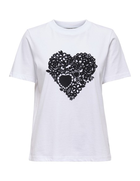 ONLNINA HEART S/S TEE