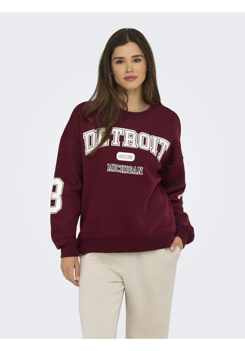 ONLVICTORY L/S O-NECK SWEAT