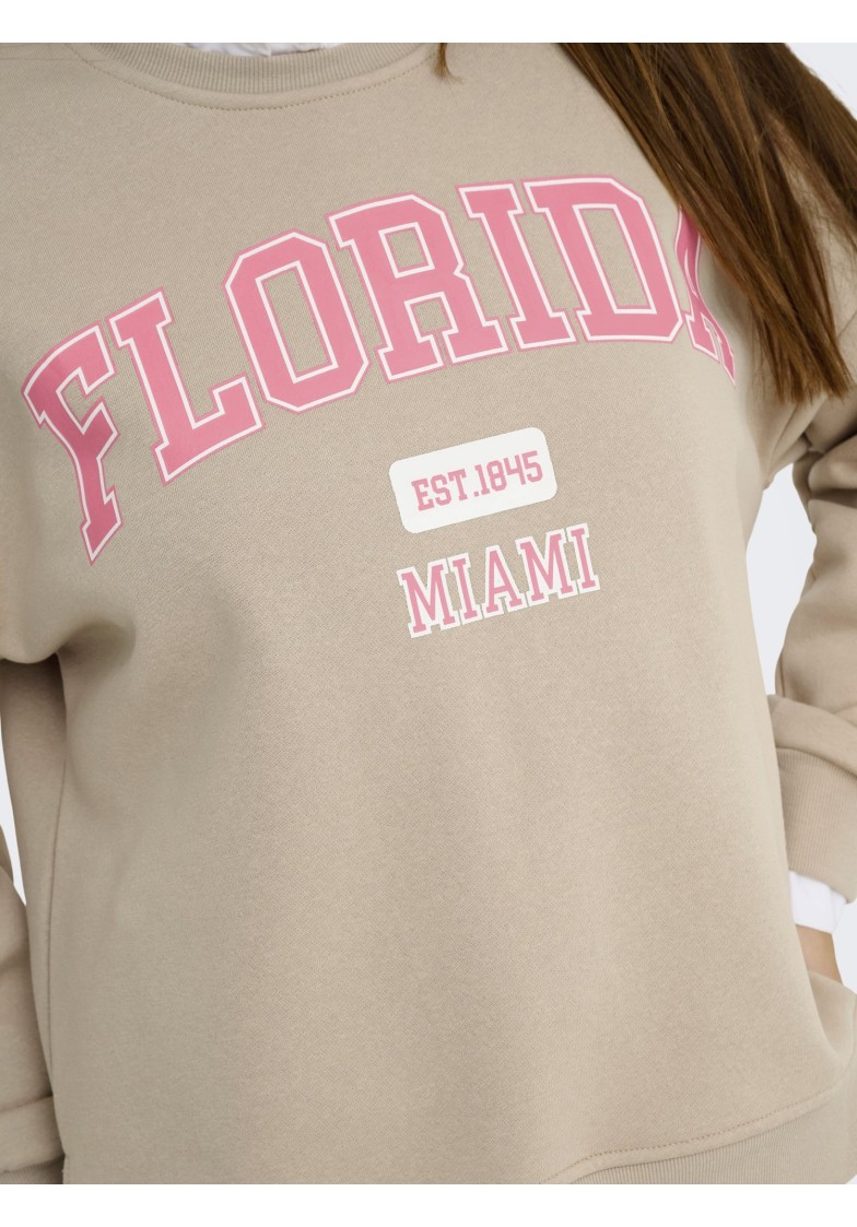 ONLVICTORY L/S O-NECK SWEAT