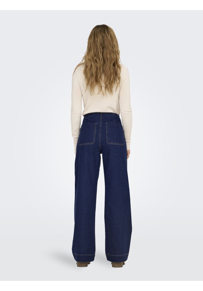 ONLMADELINE JEANS HW WD POCKET GUA113