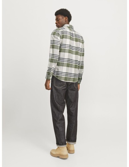 JPRBLUNORRIS FLANNEL L/S SHIRT