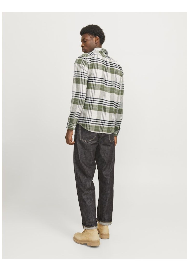 JPRBLUNORRIS FLANNEL L/S SHIRT