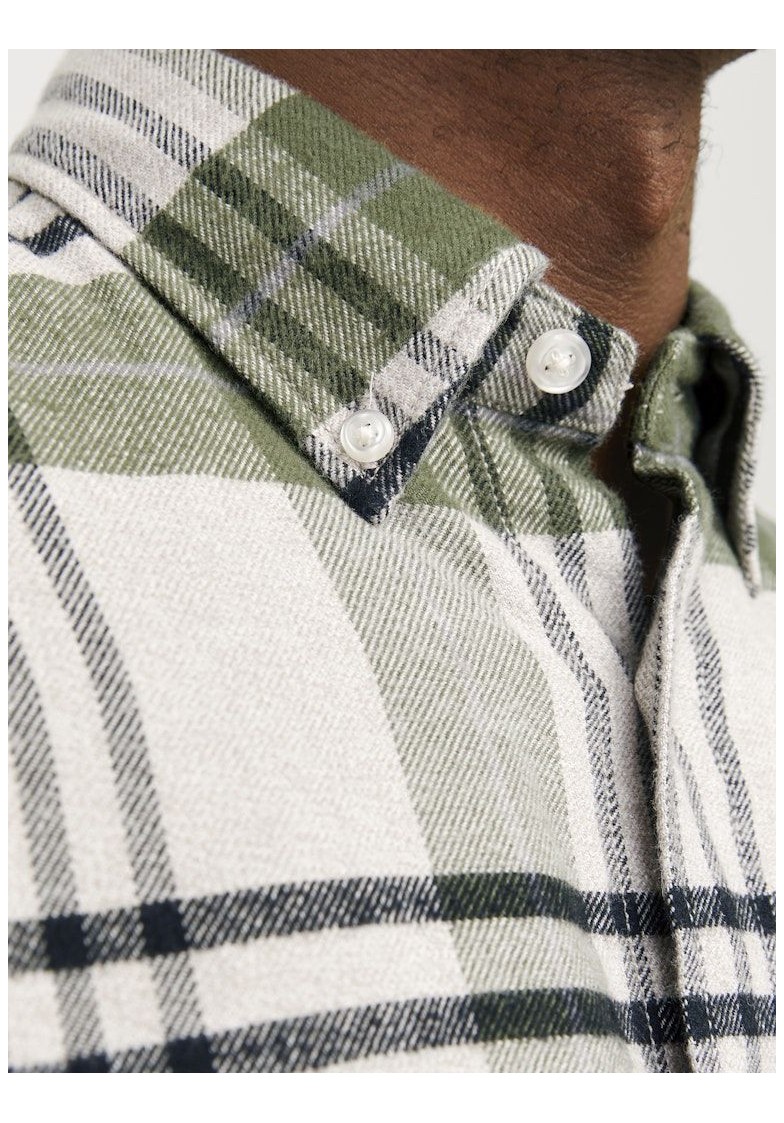 JPRBLUNORRIS FLANNEL L/S SHIRT