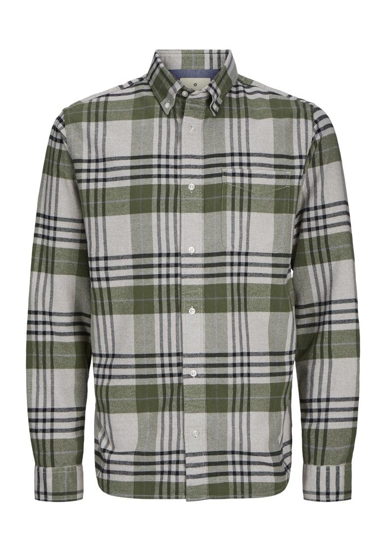 JPRBLUNORRIS FLANNEL L/S SHIRT