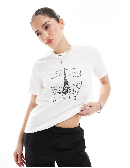 PCMARIA S/S O-NECK TEE