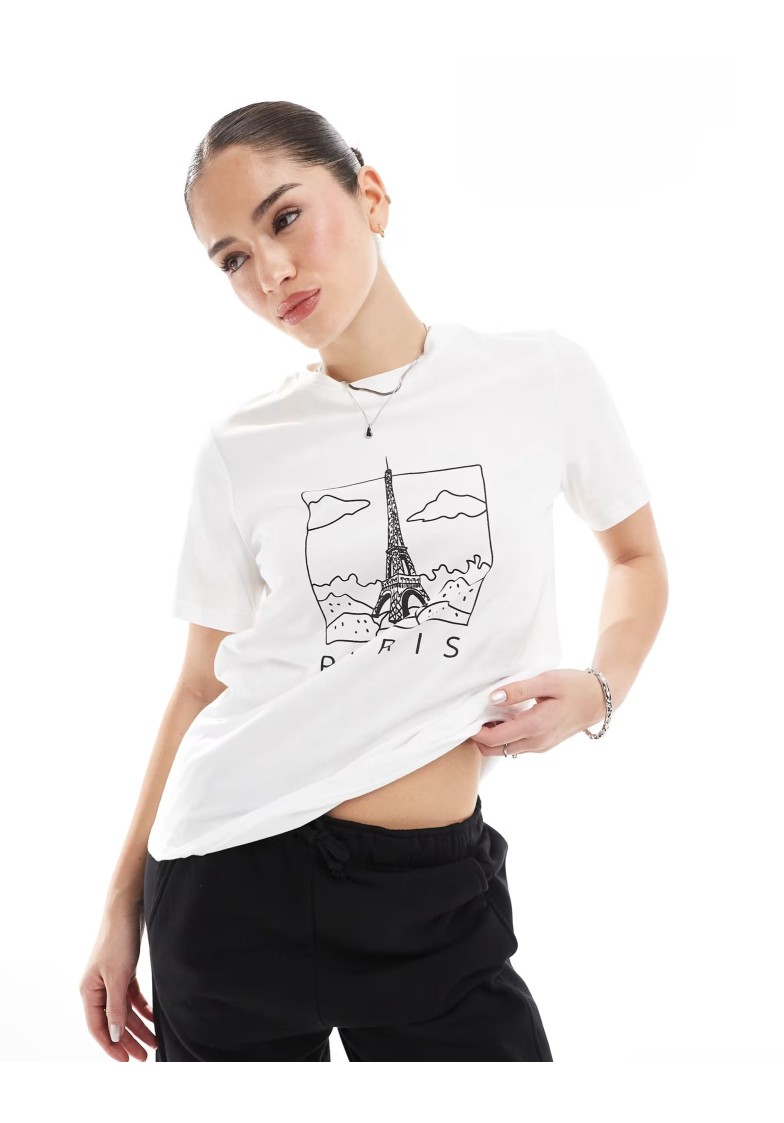 PCMARIA S/S O-NECK TEE