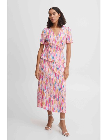 BYMMJOELLA WRAP BLOUSE S/S 2