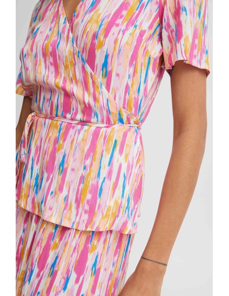 BYMMJOELLA WRAP BLOUSE S/S