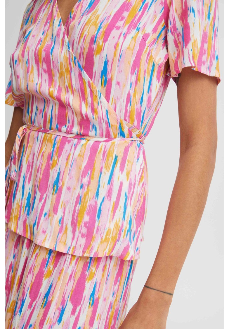 BYMMJOELLA WRAP BLOUSE S/S