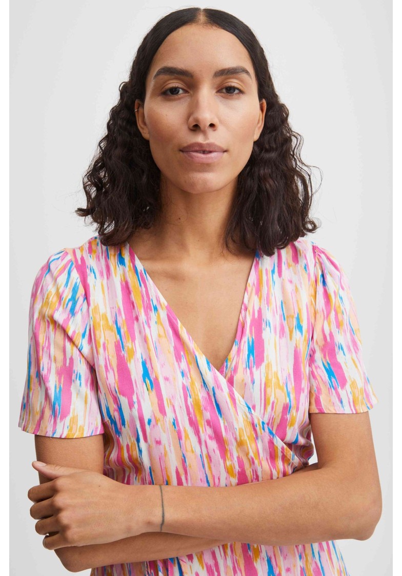 BYMMJOELLA WRAP BLOUSE S/S