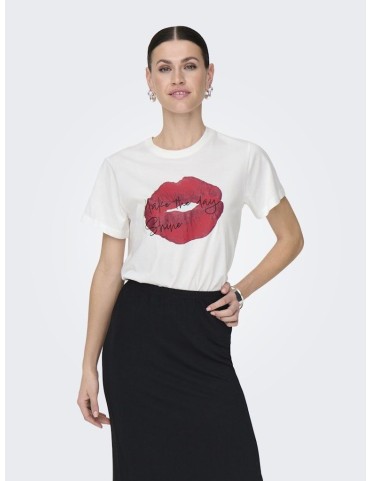 JDYDAISY S/S PRINT TEE 2