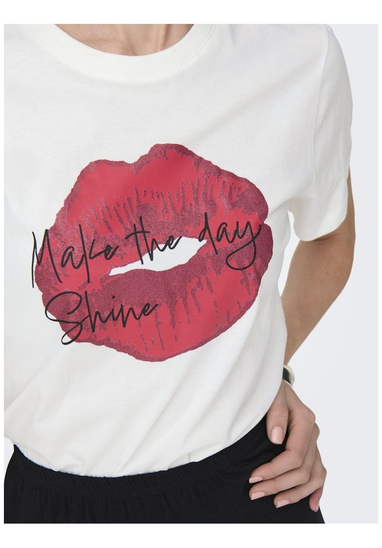 JDYDAISY S/S PRINT TEE