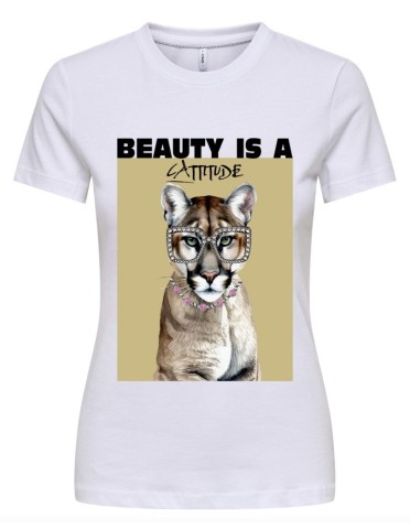 ONLVIBE S/S GLASSES TEE 2