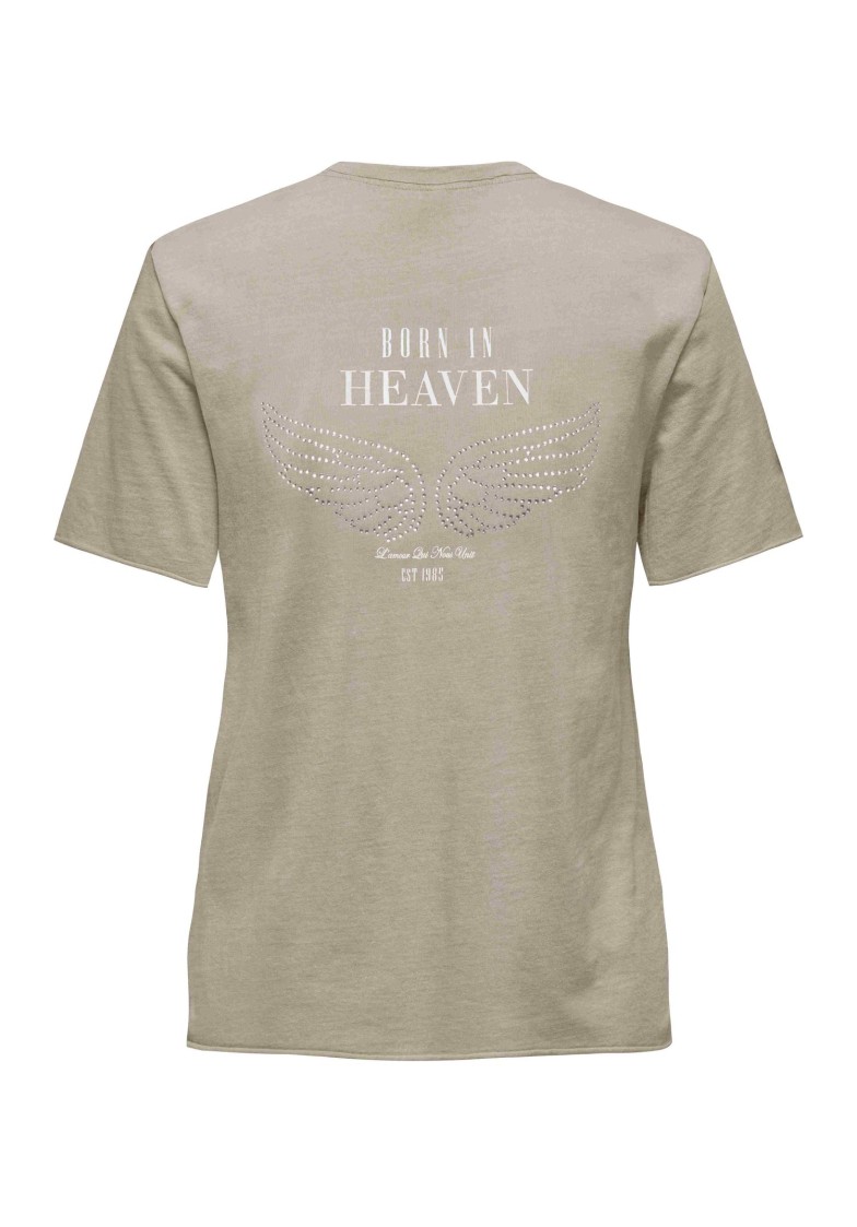 ONLLUCY S/S DETAIL GLIT TEE