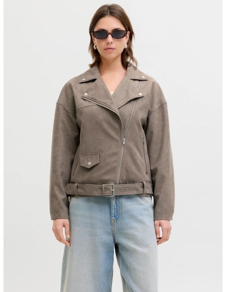 JXFRIDA ROCKY BRUSHED BIKER JACKET