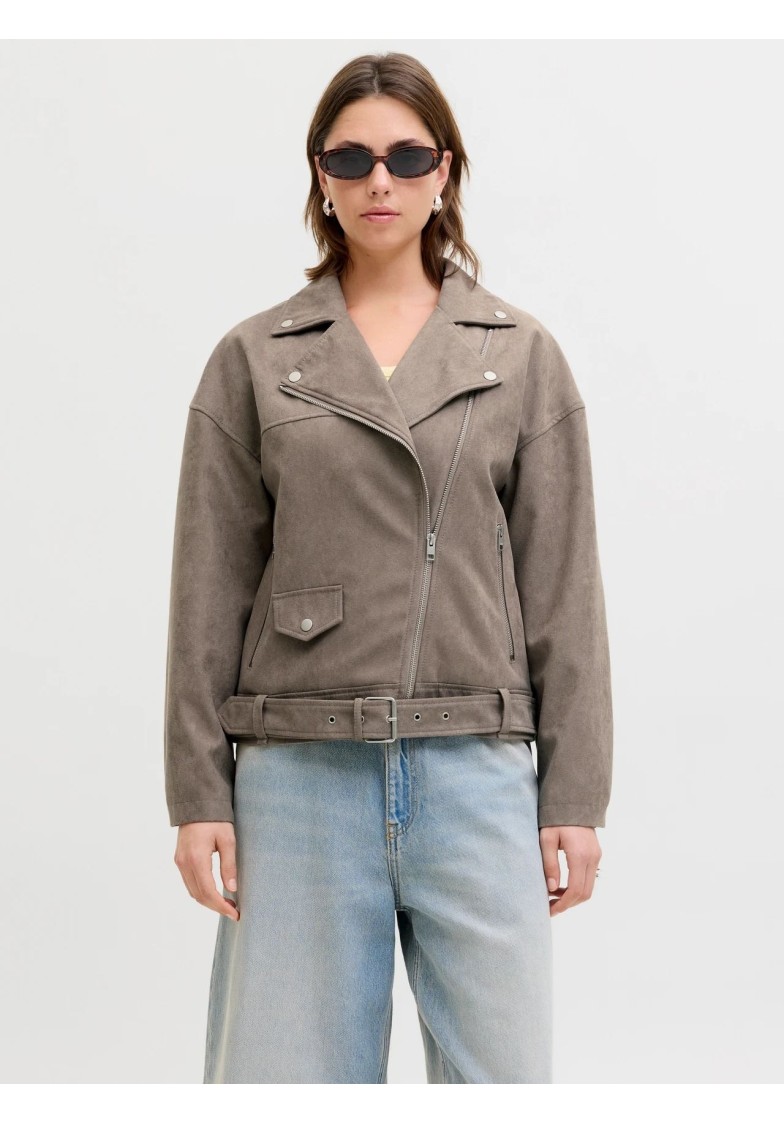 JXFRIDA ROCKY BRUSHED BIKER JACKET