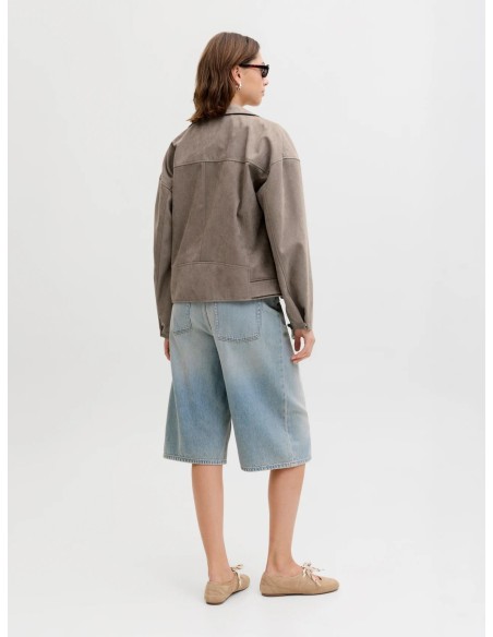 JXFRIDA ROCKY BRUSHED BIKER JACKET