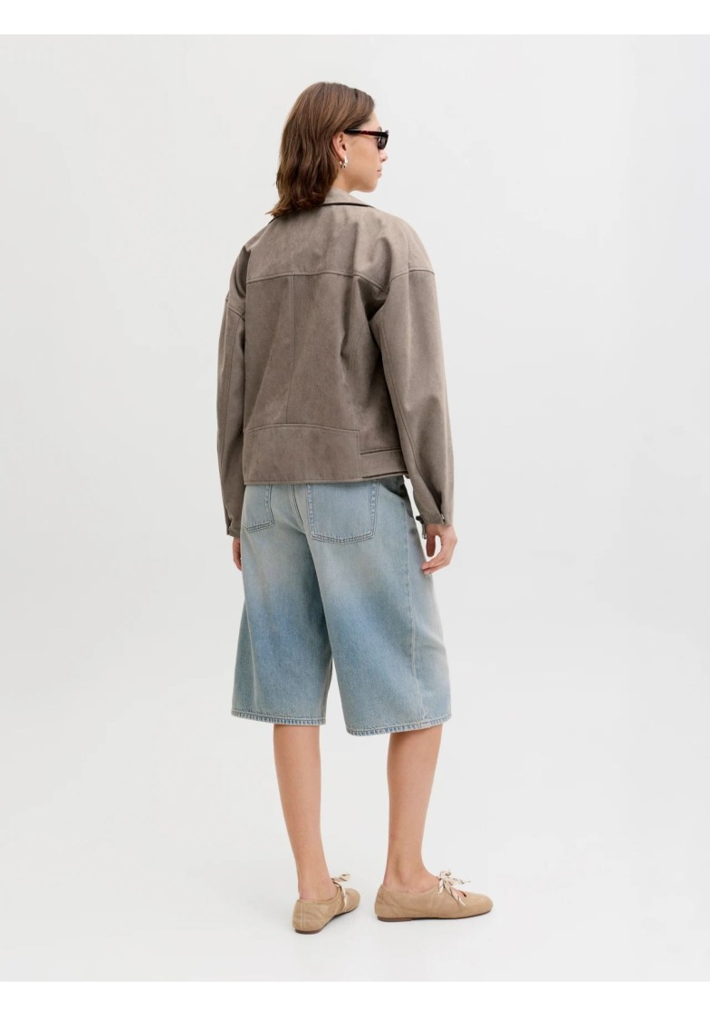 JXFRIDA ROCKY BRUSHED BIKER JACKET