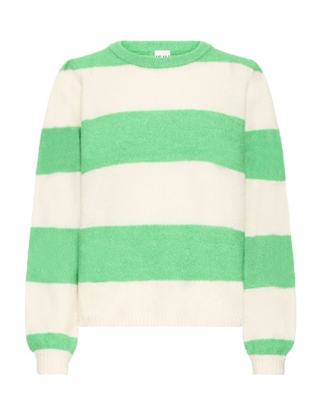 IHDUSTY STRIPE KNIT L/S