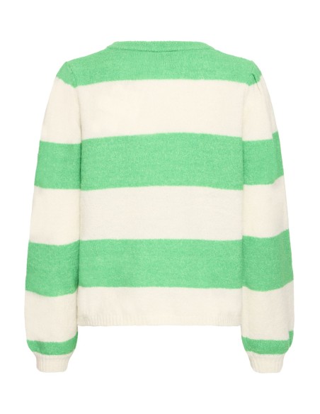 IHDUSTY STRIPE KNIT L/S