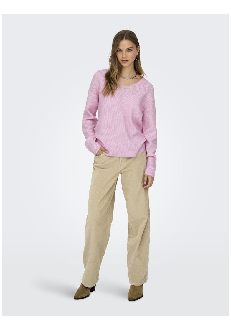 ONLCAMILLA V-NECK KNIT L/S