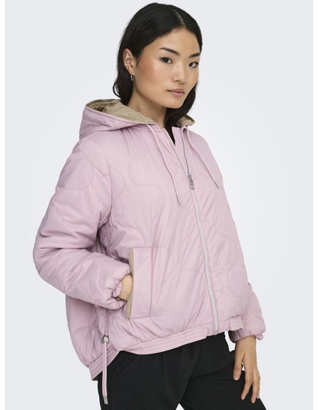 ONLMIKI HOOD QUILTED JACKET