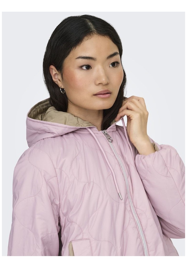 ONLMIKI HOOD QUILTED JACKET