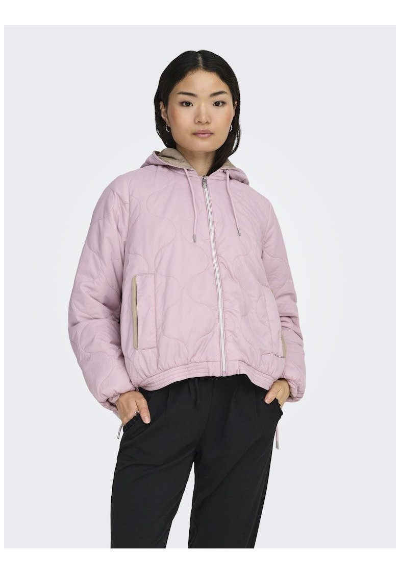 ONLMIKI HOOD QUILTED JACKET
