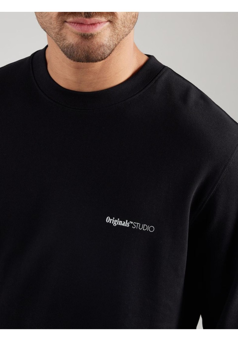 JORVARENNA PAINTED BACK SWEAT O-NECK