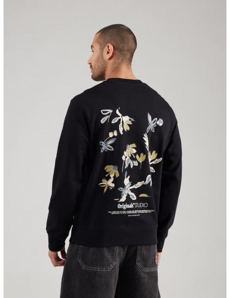 JORVARENNA PAINTED BACK SWEAT O-NECK