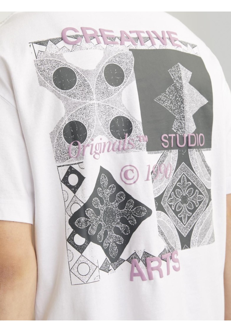 JORNOHO BACK GRAPHIC TEE S/S O-NECK