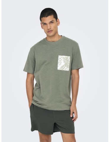 ONSPERRY LEAF S/S POCKET