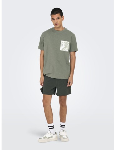 ONSPERRY LEAF S/S POCKET 2