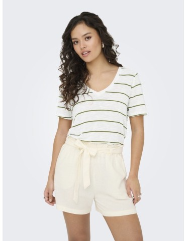 JDYEVE S/S STRIPE TOP