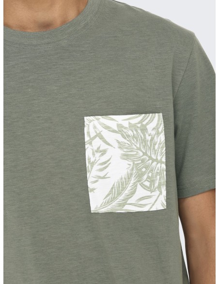 ONSPERRY LEAF S/S POCKET