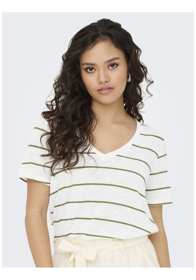 JDYEVE S/S STRIPE TOP