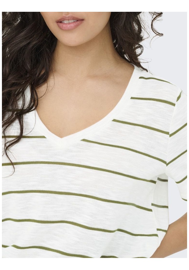 JDYEVE S/S STRIPE TOP